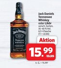 Aktuelles Tennessee Whiskey Angebot bei Markant Nordwest in Rheda-Wiedenbrück ab 15,99 €