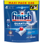 Capsules Lave-Vaisselle "Maxi pack" - FINISH en promo chez Carrefour Angers à 11,59 €