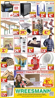 Streusalz im aktuellen Wreesmann Prospekt (Dresden) Streusalz im Wreesmann Prospekt "DEIN SAISON- & SONDERPOSTENMARKT!" mit 8 Seiten (Dresden)