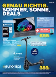 Elektromärkte Prospekt von EURONICS in Freilassing Aktueller EURONICS Elektromärkte Prospekt für Freilassing: GENAU RICHTIG. SOMMER, SONNE, DEALS. mit 14} Seiten, 22.07.2026 - 02.08.2026