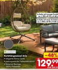 Korbhängesessel Aria Angebote von Juskys bei Netto Marken-Discount Ludwigshafen für 129,99 €