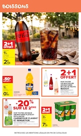 Promos Eau Minérale dans le catalogue "Carrefour market" de Carrefour Market Eau Minérale en promo dans le catalogue Carrefour Market à la page 35