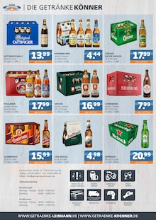 Bier im aktuellen Getränke Lehmann - Getränke A-Z Prospekt (Eberswalde) Bier im Getränke Lehmann - Getränke A-Z Prospekt "DIE GETRÄNKEKÖNNER" mit 4 Seiten (Eberswalde)