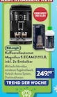Kaffeevollautomat Magnifica S ECAM21.113.B, inkl. 2x Entkalker von DeLonghi für 249,00 € bei ALDI Nord im Angebot Kaffeevollautomat Magnifica S ECAM21.113.B, inkl. 2x Entkalker von DeLonghi im aktuellen ALDI Nord Prospekt