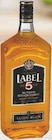 Blended scotch whisky 40° - LABEL 5 - U Express à Avignon Blended scotch whisky 40° - LABEL 5 en promo chez U Express Avignon à 16,30 €