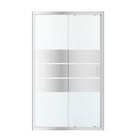 Porte de douche coulissante 2 volets "Beloya" l.120 cm en verre effet miroir - Brico Dépôt à Joué-lès-Tours Porte de douche coulissante 2 volets "Beloya" l.120 cm en verre effet miroir en promo chez Brico Dépôt Joué-lès-Tours à 279,00 €