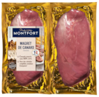 2 MAGRETS DE CANARD MAISON MONTFORT - SANS MARQUE en promo chez Auchan Supermarché 2 MAGRETS DE CANARD MAISON MONTFORT - SANS MARQUE dans le catalogue Auchan Supermarché