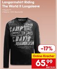 Aktuelle Shirt Angebote bei Netto Marken-Discount in Bochum Aktuelles Langarmshirt Riding The World II Longsleeve Angebot bei Netto Marken-Discount in Bochum ab 65,99 €