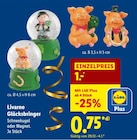Glücksbringer Schneekugel Angebote von Livarno bei Lidl Much für 0,75 €