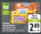 Bio Instant Noodles Angebote von followfood bei EDEKA Würzburg für 2,49 €