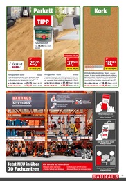 Parkett Angebot im aktuellen BAUHAUS Prospekt auf Seite 13