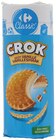 Goûters fourrés ronds crok - Carrefour Classic' en promo à 2,29 € chez Supermarchés Match Goûters fourrés ronds crok - Carrefour Classic' dans le catalogue Supermarchés Match
