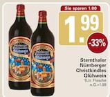 Nürnberger Christkindles Glühwein Angebote von Sternthaler bei WEZ Löhne für 1,99 €