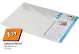 LaminierFolien für 1,19 € bei Action im Angebot LaminierFolien im aktuellen Action Prospekt