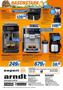 Kaffeevollautomat im expert Prospekt "Top Angebote" mit 16 Seiten (Ingolstadt)