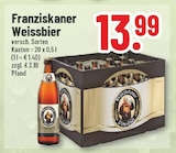 Weissbier im Angebot bei Trinkgut in Nettetal Weissbier Angebote von Franziskaner bei Trinkgut Nettetal für 13,99 €