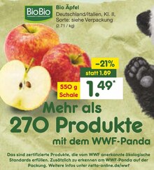 Bio Äpfel bei Netto Marken-Discount in Mönchengladbach Bio Äpfel im Angebot bei Netto Marken-Discount Mönchengladbach für 1,49 €
