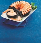 Couronne de queues de crevettes cuites décortiquées à Super U dans Auzat Couronne de queues de crevettes cuites décortiquées à Super U dans Auzat