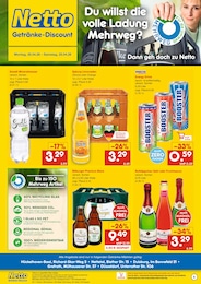 Netto Marken-Discount Prospekt für Ratingen: "DER ORT, AN DEM DU IMMER AUSGEZEICHNETE PREISE FINDEST.", 2 Seiten, 20.04.2026 - 25.04.2026