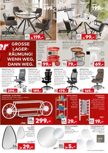 Bürostuhl im aktuellen porta Möbel Prospekt (Bielefeld) Bürostuhl im porta Möbel Prospekt "Heiße Preise SSV" mit 12 Seiten (Bielefeld)