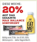 20% Rabatt auf das gesamte Max Balance Sortiment Angebote von Max Balance bei Marktkauf Bochum