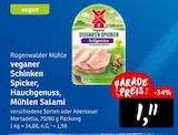 veganer Schinken Spicker bei Konsum im Radebeul Prospekt für 1,11 €