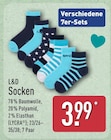 Socken im Angebot bei ALDI Nord in Dresden Socken Angebote von L&D bei ALDI Nord Dresden für 3,99 €