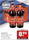 Czech Lager Hell bei Getränke Quelle WVG im Aschersleben Prospekt für 8,99 €
