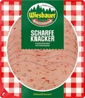 Feine Extrawurst oder Scharfe Knacker Angebote von Wiesbauer bei REWE Memmingen für 1,49 €