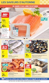 Promos Filet De Saumon dans le catalogue "AU COEUR DU GOÛT" de Carrefour Filet De Saumon en promo dans le catalogue Carrefour à la page 5