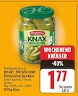 Knax, Sticks oder Polnische Gurken von Hengstenberg im aktuellen E center Prospekt