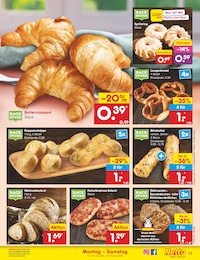 Croissant Angebot & Preis im aktuellen Netto Marken-Discount Prospekt Croissant Angebot im aktuellen Netto Marken-Discount Prospekt auf Seite 11