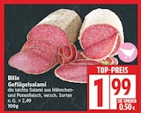Geflügelsalami von Bille im aktuellen EDEKA Prospekt