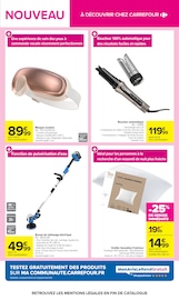 Promos Electroménager dans le catalogue "LES NOUVEAUTÉS, VOTRE SÉLECTION À NE PAS MANQUER !" de Carrefour à la page 11