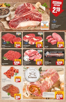Schweinefilet im aktuellen REWE Prospekt (Bielefeld) Schweinefilet im REWE Prospekt "Dein Markt" mit 32 Seiten (Bielefeld)
