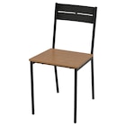 Stuhl schwarz/braun las. Angebote von SANDSBERG bei IKEA Bietigheim-Bissingen für 19,99 €