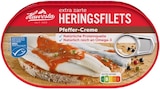 extra zarte Heringsfilets Pfeffer-Creme Angebote von Hawesta bei REWE Hilden für 1,11 €