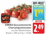 Genussmomente Cherryrispentomaten Angebote von EDEKA bei E center Neunkirchen für 1,99 €