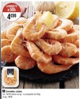 Promo Crevettes cuites à 4,99 € dans le catalogue Casino Supermarchés à Bléré