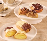 Choux chocolat ou salambos parfum vanille en promo chez U Express Ajaccio à 3,29 €