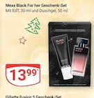 Black For her Geschenk-Set Angebote von Mexx bei GLOBUS Plauen für 13,99 €