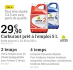 Espace Emeraude Albi - Promo Carburant prêt à l'emploi 5 L Promo Carburant prêt à l'emploi 5 L à 29,90 € dans le catalogue Espace Emeraude à Albi
