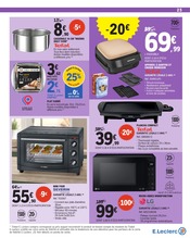 Micro-Ondes en promo dans le catalogue E.Leclerc à la page 25