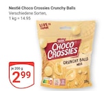 Choco Crossies Crunchy Balls Angebote von Nestlé bei GLOBUS Saarbrücken für 2,99 €