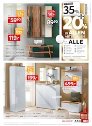 Garderoben Set im XXXLutz Möbelhäuser Prospekt "NR.1 BEIM PREIS" auf Seite 19