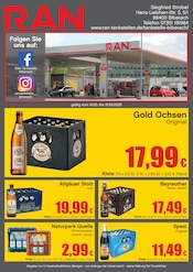 RAN Tankstellen Prospekt der aktuellen Woche mit 2 Seiten, gültig von 16.05.2026 bis 31.05.2026, in Bad Buchau und Umgebung Aktueller RAN Tankstellen Prospekt in Bad Buchau und Umgebung, "RAN" mit 2 Seiten, 16.05.2026 - 31.05.2026