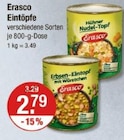 Eintöpfe von Erasco im aktuellen V-Markt Prospekt für 2,79 €