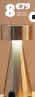 Lampe de table à 8,79 € dans le catalogue Gifi