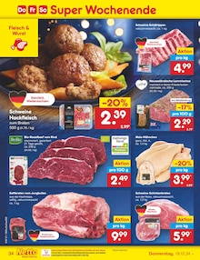 Rindfleisch im Netto Marken-Discount Prospekt "Aktuelle Angebote" mit 56 Seiten (Kassel)