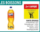 Fanta Orange - Fanta en promo chez Supeco Fanta Orange - Fanta dans le catalogue Supeco